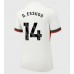 Chelsea Dario Essugo #14 Bortedrakt Dame 2025-26 Korte ermer